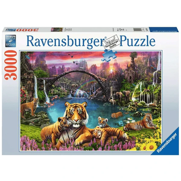 Ravensburger Tiger In Paradiesischer Lagune Bunt 3 Ravensburger Tiger In Paradiesischer Lagune Bunt
