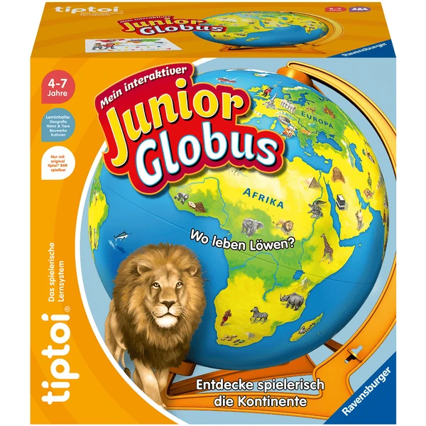 Ravensburger Tiptoi® Mein Interaktiver Junior Globus 3 Ravensburger Tiptoi® Mein Interaktiver Junior Globus