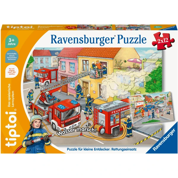Ravensburger Tiptoi® Puzzle Für Kleine Entdecker: Rettungseinsatz 3 Ravensburger Tiptoi® Puzzle Für Kleine Entdecker: Rettungseinsatz