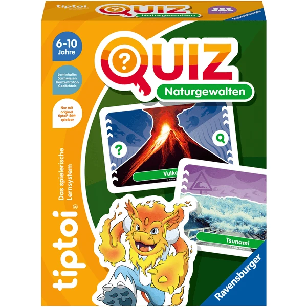 Ravensburger Tiptoi® Quiz Naturgewalten 3 Ravensburger Tiptoi® Quiz Naturgewalten