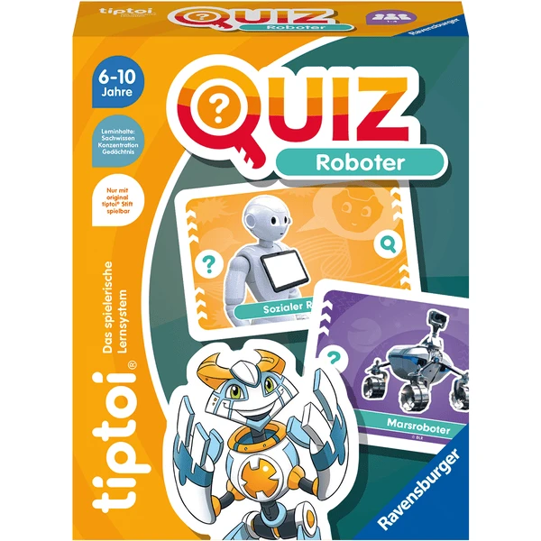 Ravensburger Tiptoi® Quiz Roboter 3 Ravensburger Tiptoi® Quiz Roboter