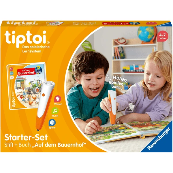 Ravensburger Tiptoi® Starter-Set: Stift Und Bauernhof-Buch 3 Ravensburger Tiptoi® Starter-Set: Stift Und Bauernhof-Buch
