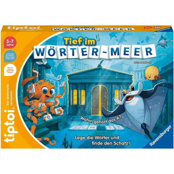 Ravensburger Tiptoi® Tief Im Wörter-Meer 3 Ravensburger Tiptoi® Tief Im Wörter-Meer
