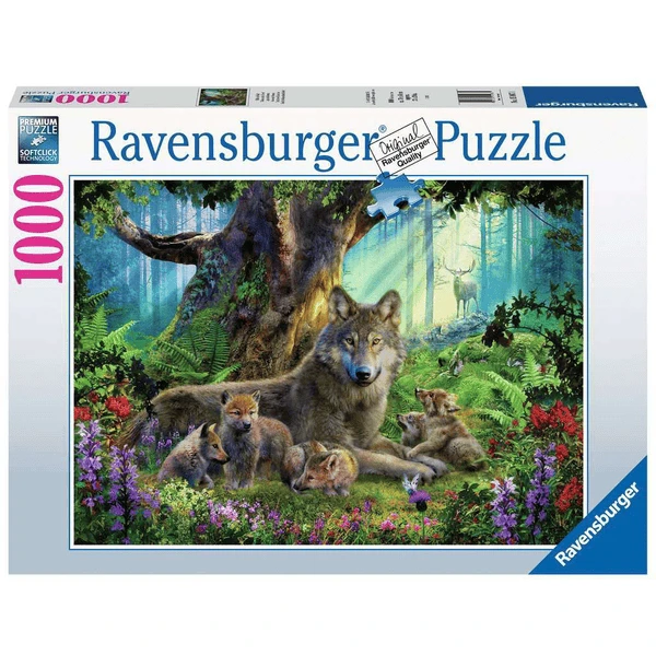 Ravensburger Wölfe Im Wald Bunt 3 Ravensburger Wölfe Im Wald Bunt