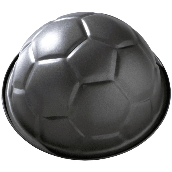 RBV Birkmann Motivbackform Fussball Fussball Ø 22,5 Cm Grau 3 RBV Birkmann Motivbackform Fussball Fussball Ø 22,5 Cm Grau
