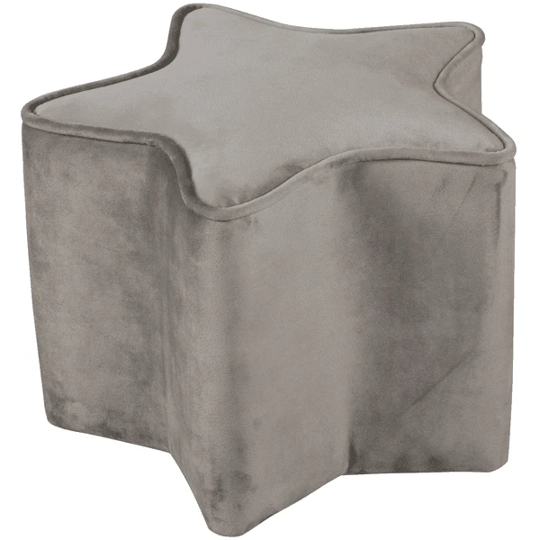 Roba Kinderhocker In Sternform, Grau 3 Roba Kinderhocker In Sternform, Grau