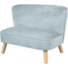 Roba Kindersofa Samt, Hellblau -Atmosphera Shop roba kindersofa samt hellblau a284405