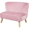 Roba Kindersofa Samt, Rosa -Atmosphera Shop roba kindersofa samt rosa a284402