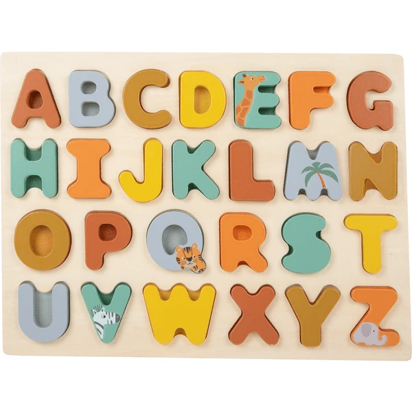 Small Foot® Setzpuzzle ABC Safari 3 Small Foot® Setzpuzzle ABC Safari