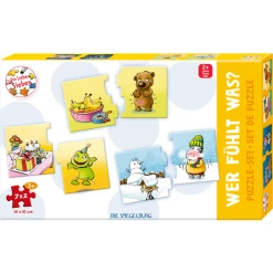 SPIEGELBURG COPPENRATH Puzzle-Set Wer Fühlt Was? (7x2 Teile) - Die Lieben Sieben